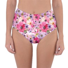 Reversible High-Waist Bikini Bottoms 