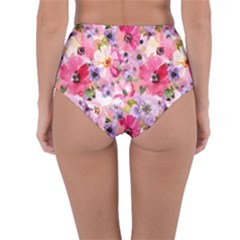 Reversible High-Waist Bikini Bottoms 