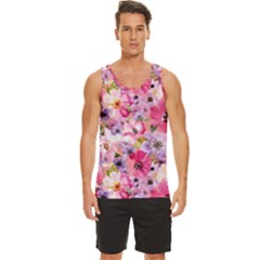 Men s Wide Collar Tank Top 