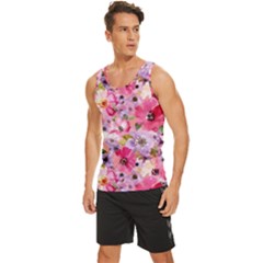 Men s Wide Collar Tank Top 