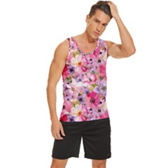 Men s Wide Collar Tank Top 