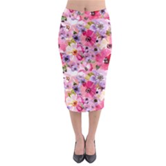 Midi Pencil Skirt 