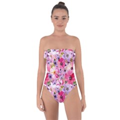 Tie Back One Piece Swimsuit 