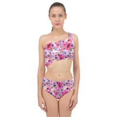 Spliced Up Two Piece Swimsuit 