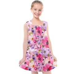 Kids  Cross Back Dress 