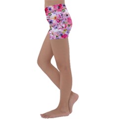 Kids  Lightweight Velour Yoga Shorts 