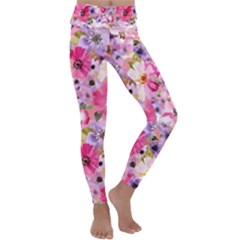 Kids  Lightweight Velour Classic Yoga Leggings 