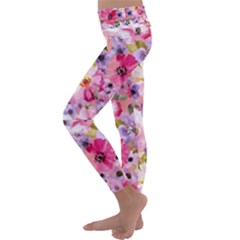 Kids  Lightweight Velour Classic Yoga Leggings 