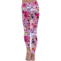 Kids  Lightweight Velour Classic Yoga Leggings 