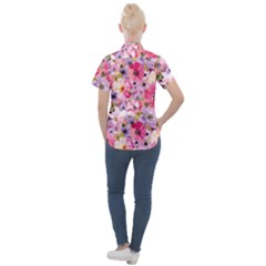 Women s Short Sleeve Pocket Shirt 