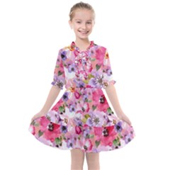 Kids  All Frills Chiffon Dress 