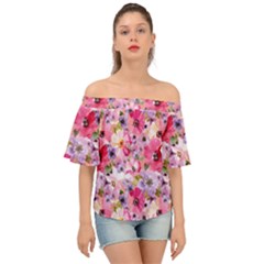 Off Shoulder Short Sleeve Top 