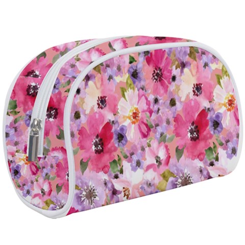 Pattern Seamless Texture Daisies Make Up Case (Large) from ArtsNow.com