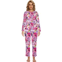 Womens  Long Sleeve Lightweight Pajamas Set 