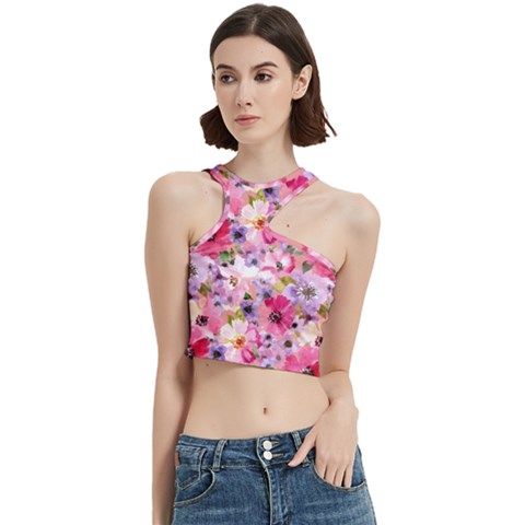 Pattern Seamless Texture Daisies Cut Out Top from ArtsNow.com