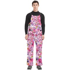 Pattern Seamless Texture Daisies Men s Side Zip Front Pouch Ski And Snowboard Bib Pants	 from ArtsNow.com