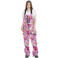 Women s Front Zip Ski And Snowboard Bib Pants 