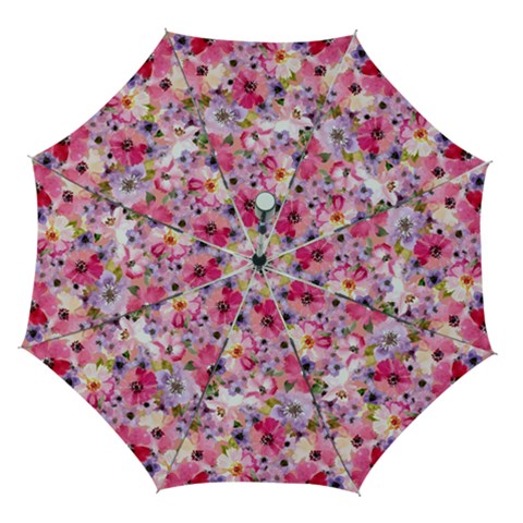 Pattern Seamless Texture Daisies Automatic Folding Umbrella with Case (Medium) from ArtsNow.com