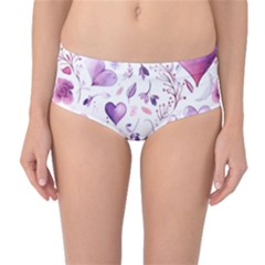 Mid-Waist Bikini Bottoms 