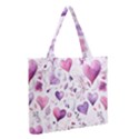 Zipper Medium Tote Bag Front