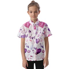 Kids  Short Sleeve Shirt 