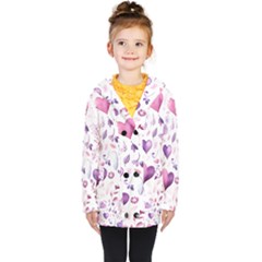 Kids  Double Breasted Button Coat 