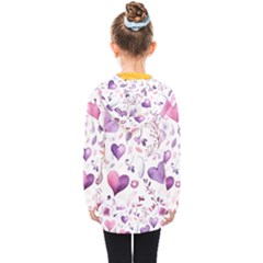 Kids  Double Breasted Button Coat 