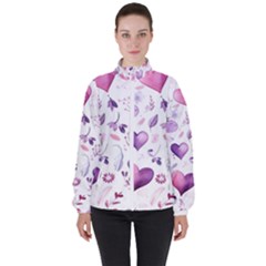 Women s High Neck Windbreaker 