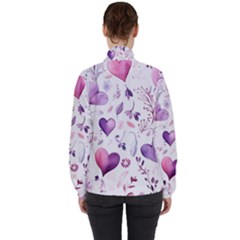 Women s High Neck Windbreaker 