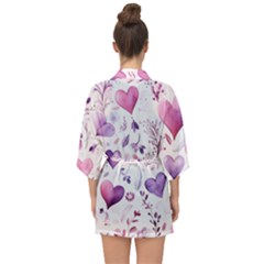 Half Sleeve Chiffon Kimono 