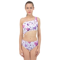 Spliced Up Two Piece Swimsuit 