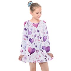 Kids  Long Sleeve Dress 