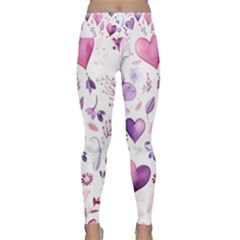 Lightweight Velour Classic Yoga Leggings 