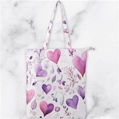 Double Zip Up Tote Bag 