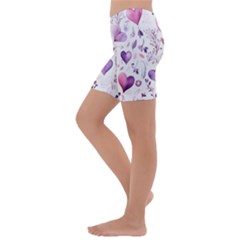 Kids  Lightweight Velour Capri Yoga Leggings 