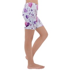 Kids  Lightweight Velour Capri Yoga Leggings 