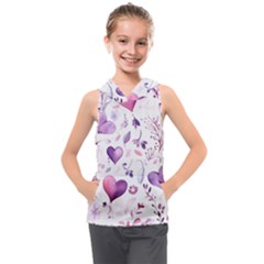 Kids  Sleeveless Hoodie 