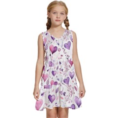 Kids  Sleeveless Tiered Mini Dress 