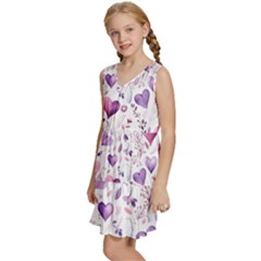 Kids  Sleeveless Tiered Mini Dress 