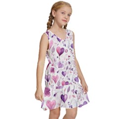 Kids  Sleeveless Tiered Mini Dress 