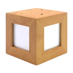 Wood Photo Frame Cube 