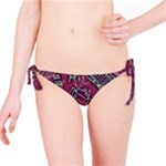 Abstract Art Pattern Design Background Bikini Bottoms