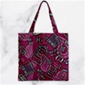 Zipper Grocery Tote Bag 