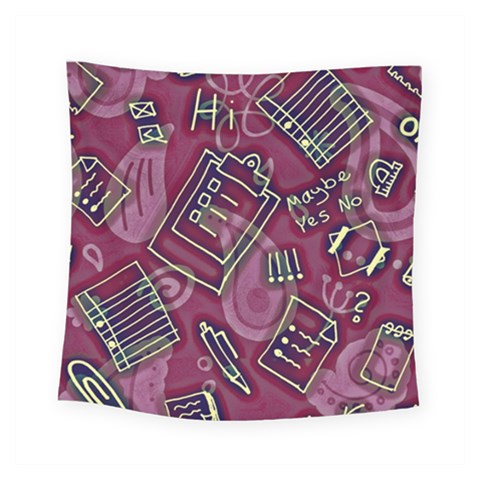 Abstract Art Pattern Design Background Square Tapestry (Small) from ArtsNow.com