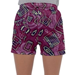 Women s Satin Sleepwear Shorts 