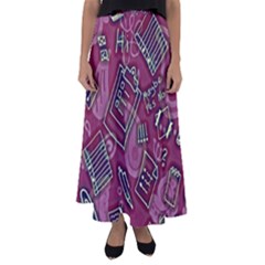 Flared Maxi Skirt 