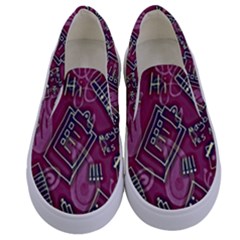 Kids  Canvas Slip Ons 