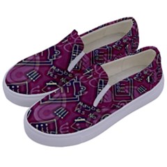 Kids  Canvas Slip Ons 