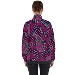 Women s High Neck Windbreaker 