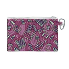 Canvas Cosmetic Bag (Large) 